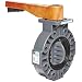 Hayward BY Series PVC Butterfly Valve with Lever Handle, EPDM Liner, 4"