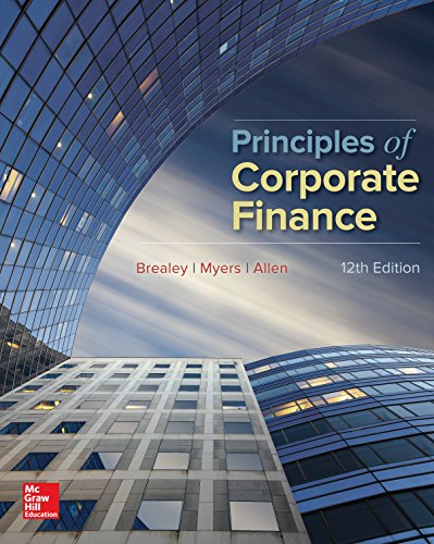 Principles of Corporate Finance (Mcgraw-Hill/Irwin Series in Finance, Insurance, and Real Estate)