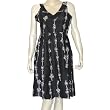 Sun Dress Casual Tank Spaghetti Straps Flirty Cotton Fabric Size 18