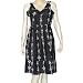 Sun Dress Casual Tank Spaghetti Straps Flirty Cotton Fabric Size 18