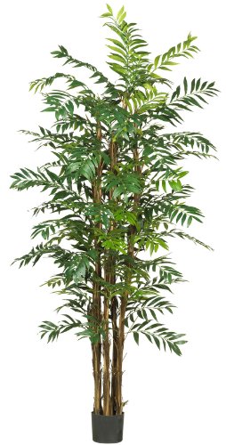 7' Bamboo Palm Silk Tree