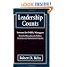 Leadership Counts: Lessons for Public Managers from the Massachusetts Welfare, Training, and Employment Program