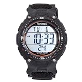 Armitron Men's Sport Chronograph Black Strap Digital Display Watch #408159BLK