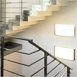 Luceplan Wandleuchte Strip D22/3 EL, 4x24W (Alu poliert)