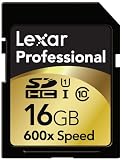 Lexar Professional 600x 16 GB SDHC UHS-I Card LSD16GCTBNA600