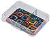 Quick Gourmet Leak Proof Lunch Box with 3 Compartments / Bento Box for Kids and Adults / Perfect Portion Control / Eco Friendly / Stackable with BONUS Black Chalkboard Lid and Chalk Pen