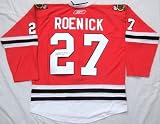 Jeremy Roenick Autographed Chicago Blakhawks Red Jersey W/PROOF, Picture of Jeremy Signing For Us, 1992 Stanley Cup Finals, San Jose Sharks, Los Angeles Kings, Phoenix Coyotes, Philadelphia Flyers, 500 Goals, Team USA