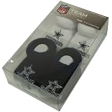 DALLAS COWBOYS EMBROIDERED LOGO COTTON BABY BOOTIES SET 0-3 MOS.