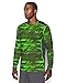 Under Armour Men's Long Sleeve Raid Tee, Large, Hyper Green/Stealth Gray/Hyper Green