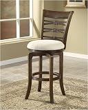 Hillsdale Furniture Lynnfield Stool - Swivel - Counter Height - 4946-826 (CHERRY) (42H x 20W x 24D)