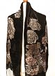 Italy Fashion Silk Burnout Velvet Scarf w/ 2 Gorgeous Designs, Smooth,Light and Soft Touch Throughout . Elegant Fashion All Seasons to Use.Convenient Size at 24" x 62" +7"x2 For All Year Round. 100% Satisfaction Guaranteed !