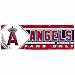 MLB Anaheim Angels 2-by-6 foot Vinyl Banner