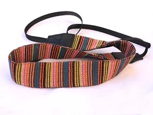 EzFoto Soft Multi-Color Neck Strap for Canon, Nikon, Fuji, Olympus, Panasonic, Pentax, Sony cameras