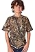 CODE FIVE™ Youth 100% Ringspun Cotton Licensed Realtree® Camouflage Crew Neck Short Sleeve Tee