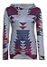 FanShou Women Plus Size Long Sleeve Hoodie Printed Hooded Sweatshirt Pullover 18