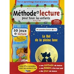 M�thode de lecture pour tous les enfants : Avec roman Le Bal de la pleine lune + 50 jeux de lecture