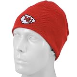 NFL Men's End Zone Uncuffed Knit Hat - K173Z (Kansas City Chiefs, One Size Fits All)