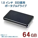C≮ZNg@USB / eSATAڑ@1.8C` SSD̗pOt|[^uhCu 64GB