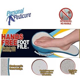 Personal Pedicure Hands Free Foot File