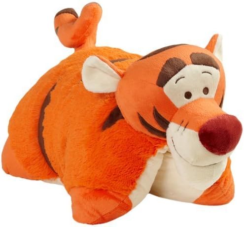 Pillow Pets Authentic Disney 18" Tigger, Folding Plush Pillow- Large by CJ Products LLC