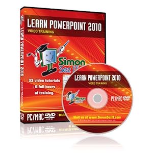 Microsoft Power Point Tutorial on Learn Microsoft Powerpoint 2010 Video Training Tutorial Dvd  Software