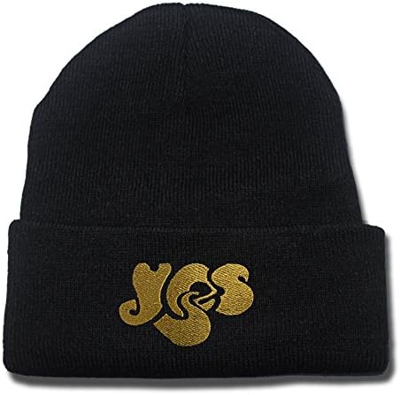 Yes Rock Band Beanie Fashion Unisex Embroidery Beanies Skullies Knitted Hats Skull Caps
