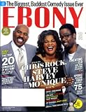Ebony April 2011 Chris Rock & Steve Harvey & Mo'nique on Cover, Biggest Baddest Comedy Issue Ever, Top 20 Comedians of All Time, Cedric the Entertainer, Wayans' World