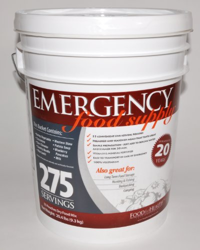 Emergency Survival Food Supply 275 Meal Pack