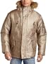 Akademiks Men's Snorkle Jacket,Tan,Large