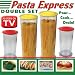 Trademark Global 80-3336 Pasta Express Double Set - Pour Cook Drain - As Seen On Tv