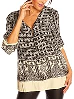 STRADA Blusa Laury (Negro)