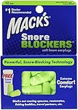 Mack's Snore BLOCKERS Soft Foam Ear Plugs, 12 Pair