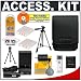Casio Exilim EX-CASE-20 Leather Case (Black) + (2) Spare NP-40 Battery Packs + Mini Battery Charger + Accessory Kit for Casio Exilim EX-Z100, EX-Z200, EX-Z1200, EX-Z1050 & EX-Z1080 Digital Cameras