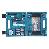Makita D-33691 Zubeh&ouml;r-Koffer im Kunststoffkoffer, 71-teilig