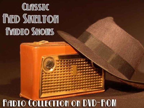 202 Classic Red Skelton Old Time Radio Broadcasts on DVD (over 100 Hours 44 Minutes running time)
