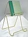 BANBERRY DESIGNS Wire Easel Display Stand - Twisted Brass Finish Easels - Pack of 4 - Craft Accessory - Books - Photos - Plaques - Cards - 6