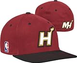 NBA Men's Miami Heat Authentic On-Court Cap - Tv12Z, Large/X-Large , Team Color , Garnet/Black