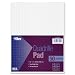 TOPS Quadrille Pad, 8.5 x 11 Inches, 4 Squares per Inch, 20 Pound Stock, 50 Sheets, White (33041)