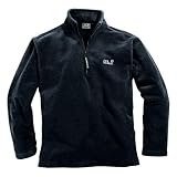 Jack Wolfskin REBEL Fleecepullover black - Jack Wolfskin