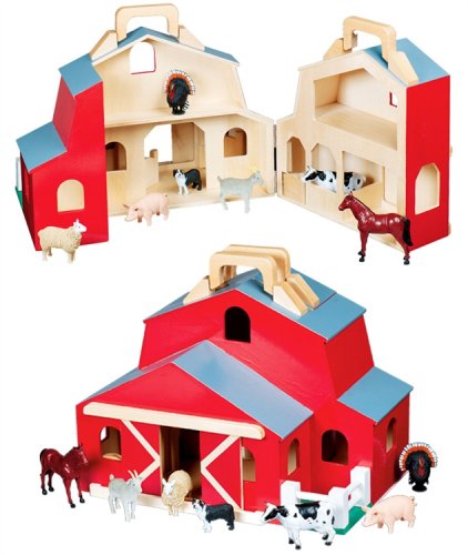 51jP6Vb5 YL Wooden Folding Barn
