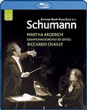 Schumann: Symphony No. 4 - Piano Concerto - featuring Martha Argerich and Riccardo Chailly [Blu-ray]