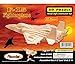 Puzzled F15 Fighterplane Woodcraft Construction Kit