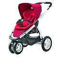 Maxi-Cosi 68003860 - Mura 3, flexibles Travelsystem inklusive Einkaufskorb, Sonnenverdeck und Adapter f�r die Maxi-Cosi Babyschale, Intense Red