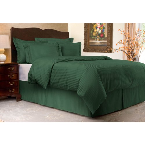 Sateen Stripe 300TC Duvet Cover, Full/Queen, 