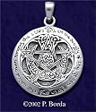 Large Moon Pentacle Pendant