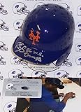Darryl Strawberry Autographed/Hand Signed New York Mets Mini Helmet