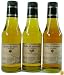 Jean LeBlanc Nut oils economy set: 3 bottles, hazelnut almond,walnut oil, 8 fl.oz. each