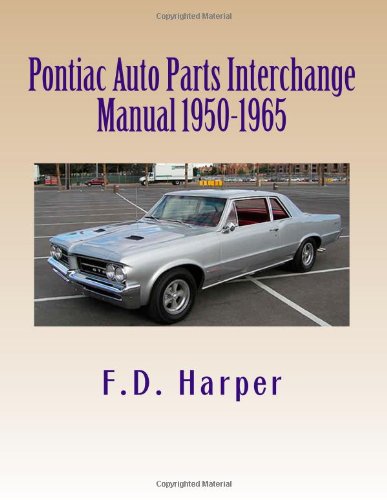 Pontiac Auto Parts Interchange Manual 1950-1965