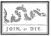 Flag: U.S. Join or Die Snake- Colonies of the Revolutionary War