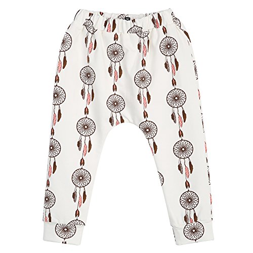 Baby Boys Girls Cartoon Print PP Pants Long Legging Pants